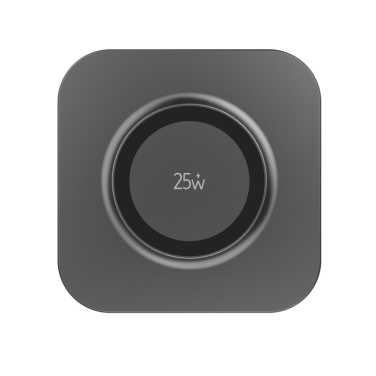 Logotrade promotional product image of: Quantum ultra-fast 25W magnetic wireless charging pad
