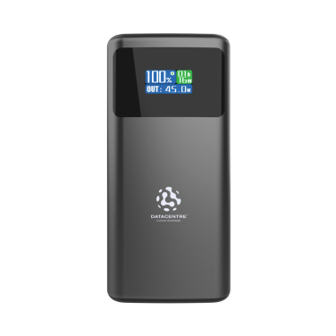 Logotrade promotional gifts photo of: Quantum RCS ultra-fast PD45W 10.000mAh powerbank with screen