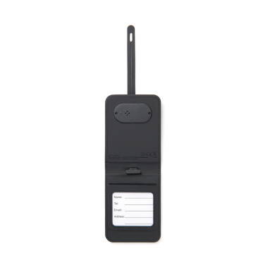 Logotrade promotional merchandise photo of: VINGA Baltimore RCS Luggage Tag With Finder Dual