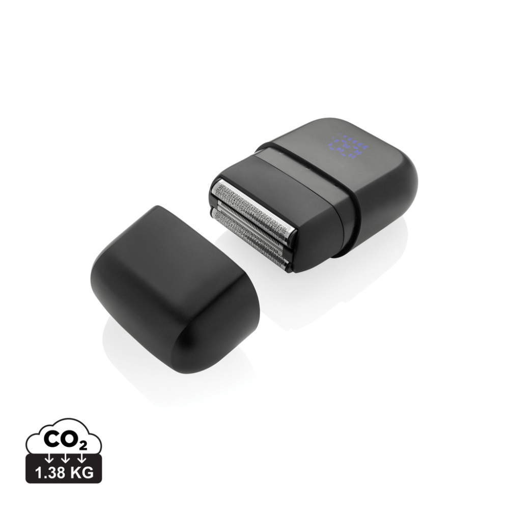 Logo trade promotional merchandise image of: TrimBlade re-chargeable Travel Shaver IPX7