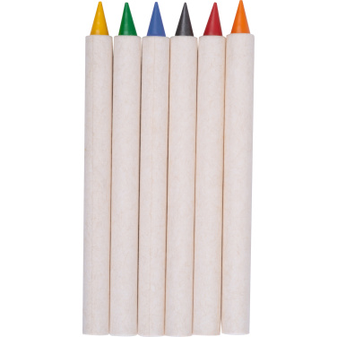Logotrade promotional item image of: Infinity Set of Wax Crayons KINGSTON