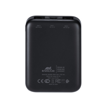 Logo trade corporate gifts image of: Power Bank VA2006 5000 mAh RIVACASE