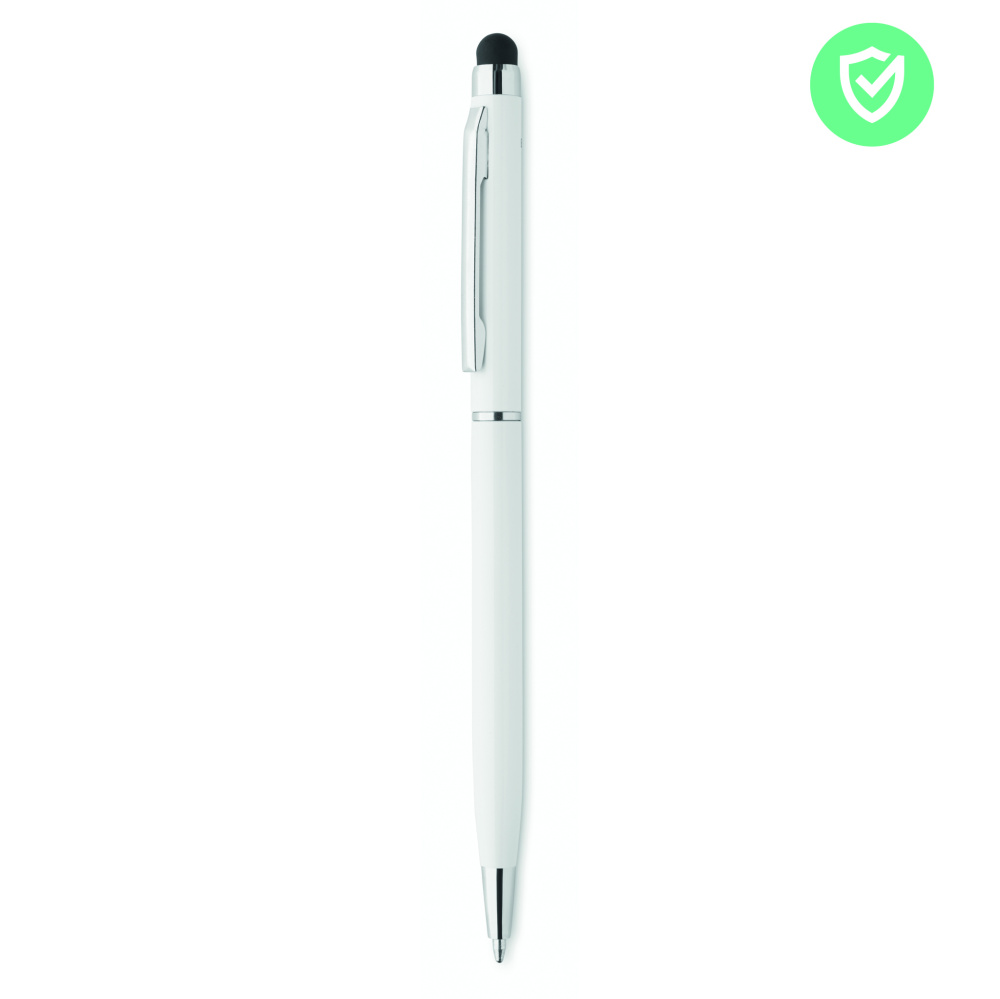Logo trade promotional gifts picture of: Stylus antibacterial pen