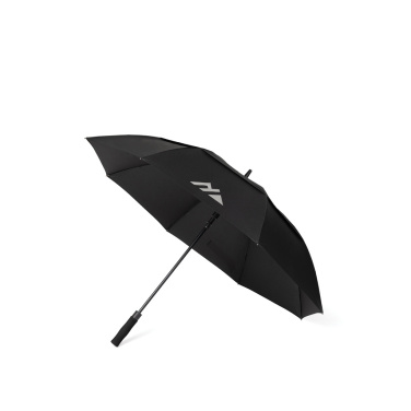 Logotrade promotional product image of: Nordic Drift Trail 27" AWARE™ RPET storm UPF 50+ proof Umbre