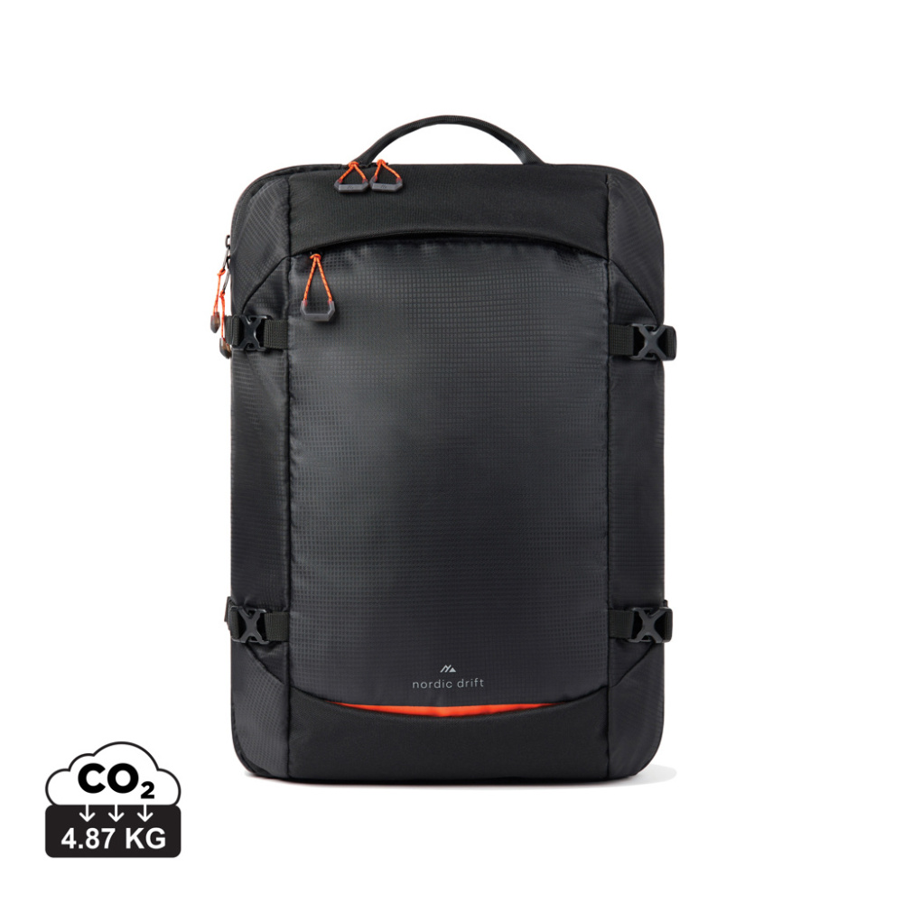 Logotrade corporate gift image of: Nordic Drift RCS Travelling backpack 25L