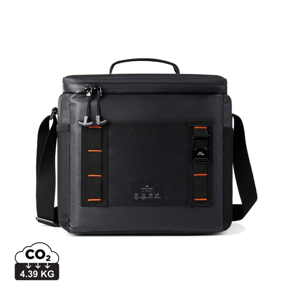 Logo trade promotional gifts image of: Nordic Drift Storm RCS water-repellent cooler bag 10L