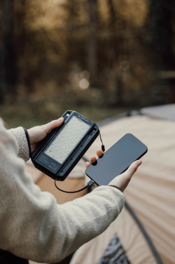 Logotrade business gift image of: Nordic Drift Titan 10.000mAh solar powerbank with 3 panels