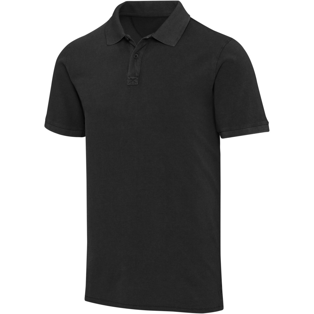 Logo trade promotional merchandise image of: Calgary 200 g/m2 washed men's polo
