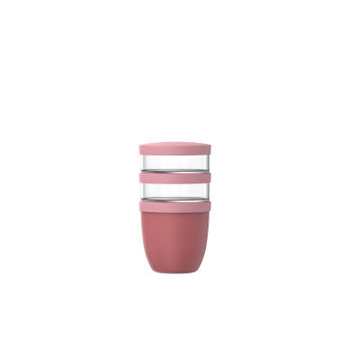 Logotrade promotional products photo of: Mepal Ellipse 3-piece 500 ml + 2 x 200 ml insulated lunch pot