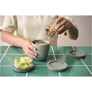 Logo trade promotional items image of: Mepal Ellipse 3-piece 500 ml + 2 x 200 ml insulated lunch pot