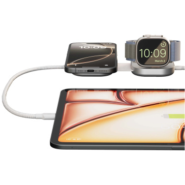 Logotrade promotional product image of: Zens Pro 3 140W USB-C 3-in-1 charging cable