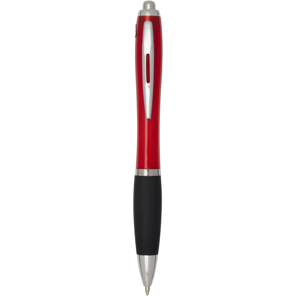 Logo trade advertising products picture of: Nash RCS plastic ballpoint pen