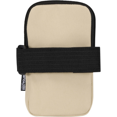Logotrade promotional giveaway image of: Byron GRS recycled bottle pouch
