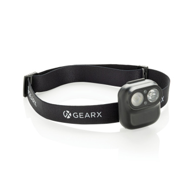 Logotrade corporate gift picture of: Gear X RCS rPlastic head torch with motion sensor