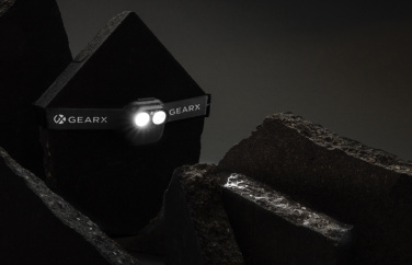 Logotrade business gifts photo of: Gear X RCS rPlastic head torch with motion sensor
