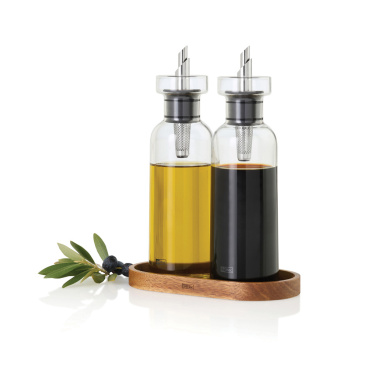 Logotrade business gift image of: AdHoc Menage AromaPour Oil and vinegar pourer set 300ml