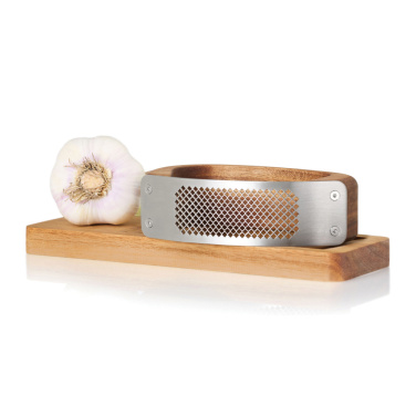 Logotrade promotional giveaway picture of: AdHoc RoccaAlio Garlic press with chopping board