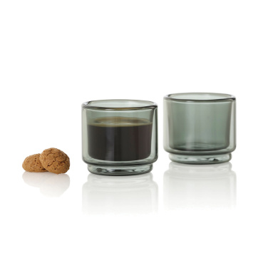 Logotrade promotional merchandise image of: AdHoc Impact Espresso mug 45ml, 2 pcs set