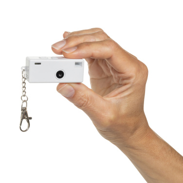Logotrade advertising product image of: Cliq it RCS recycled Keychain Camera