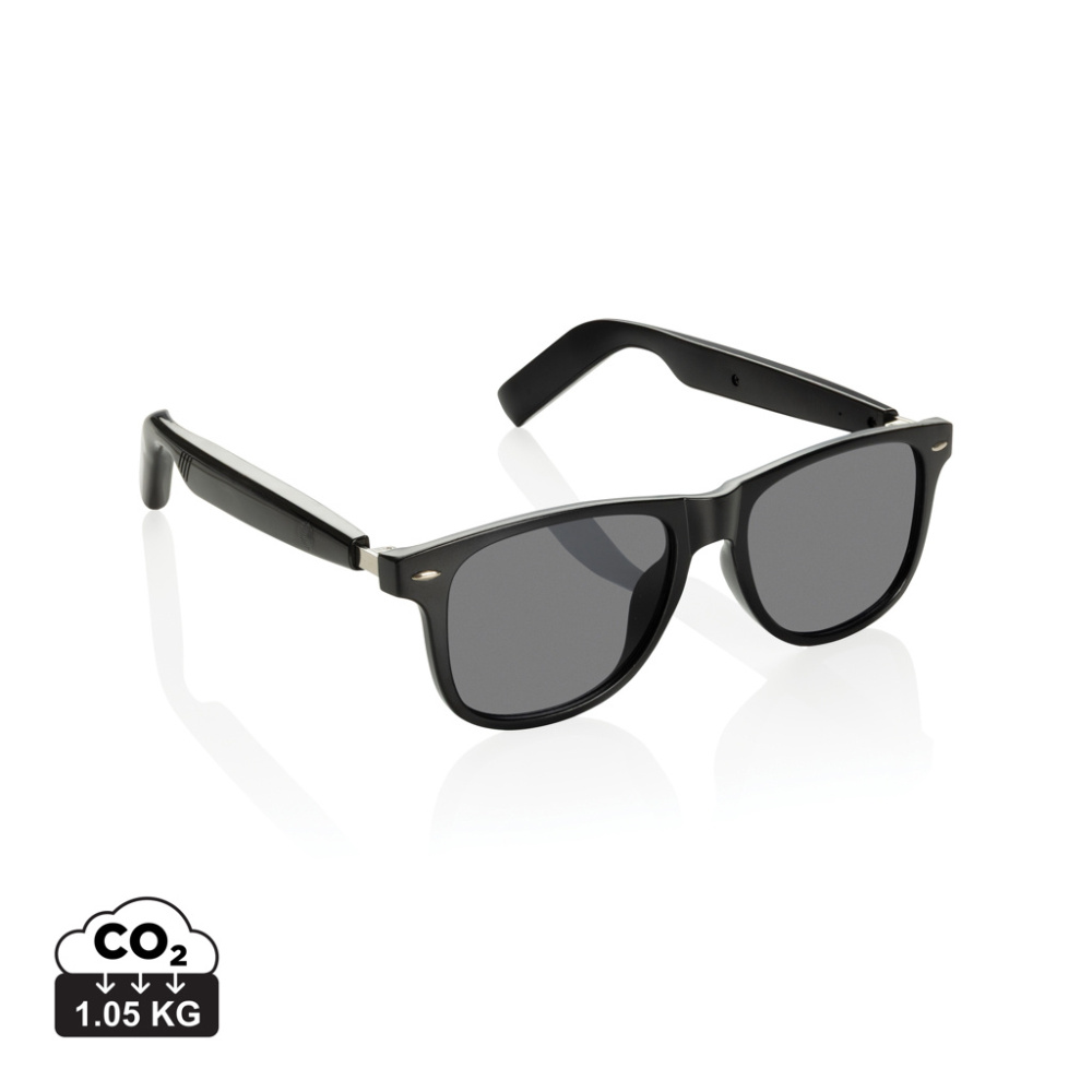 Logo trade promotional gifts image of: Miro AI-powered Audio Glasses with translation function