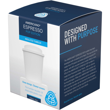 Logotrade advertising products photo of: Americano® Espresso POP 250 ml tumbler with spill-proof lid
