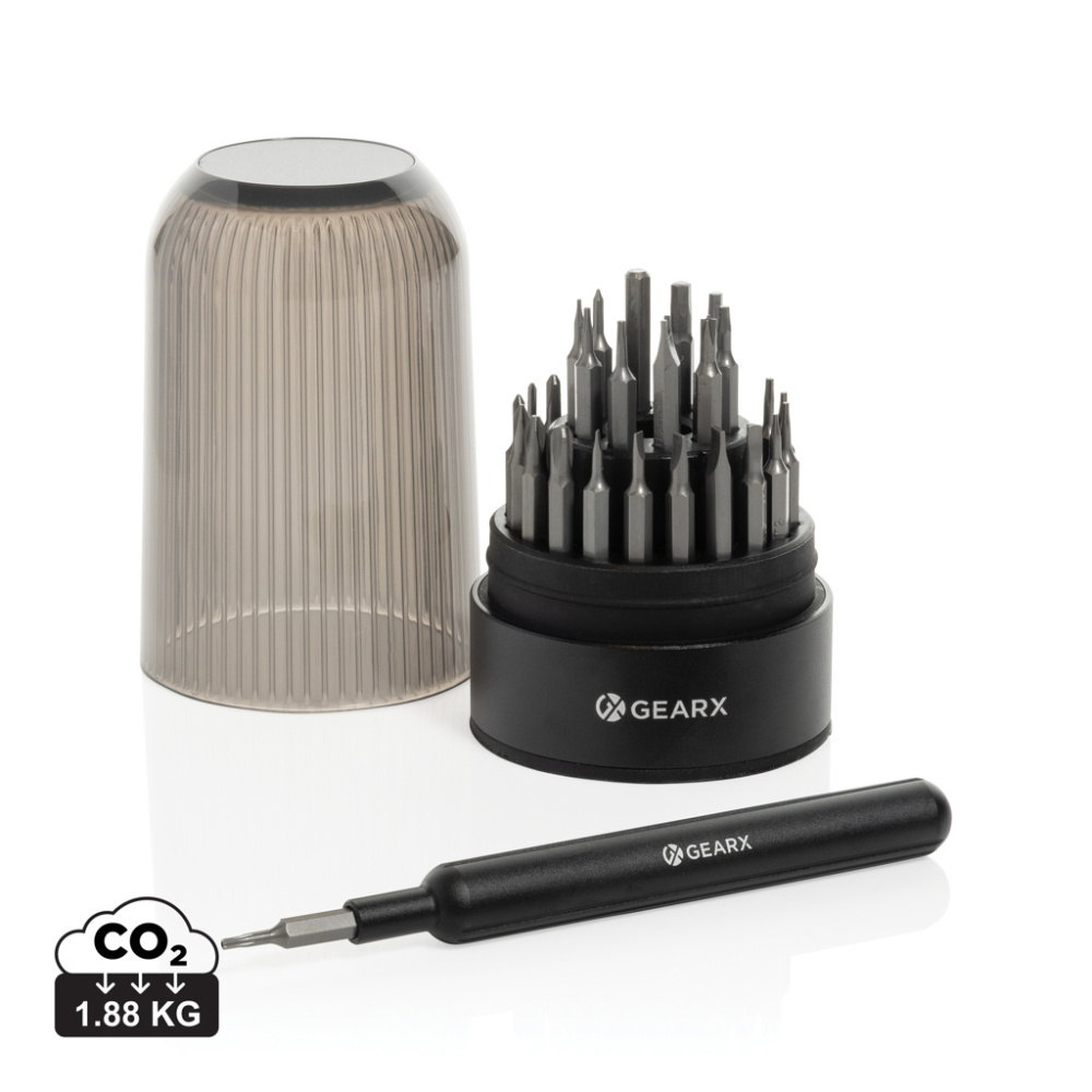 Logo trade promotional gifts picture of: Gear X 31 in 1 Multifunctional screwdriver set