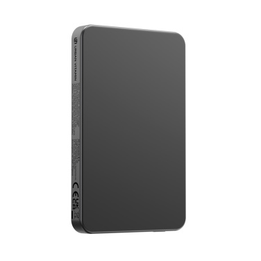 Logo trade promotional giveaway photo of: Urban Vitamin Marin 5000mAh magnetic 15W wireless powerbank