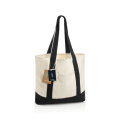 SHOP LOCAL AWARE™ recycled cotton 350gsm Tote bag, black