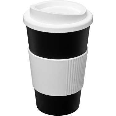 Logo trade firmakingituse pilt: Americano® 350 ml silikoonist võruga kohvitops