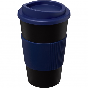 Logo trade firmakingituse pilt: Americano® 350 ml silikoonist võruga kohvitops