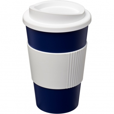 Logo trade reklaamkingi pilt: Americano® 350 ml silikoonist võruga kohvitops
