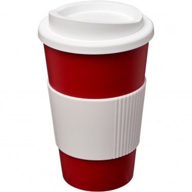 Logo trade reklaamkingitused foto: Americano® 350 ml silikoonist võruga kohvitops