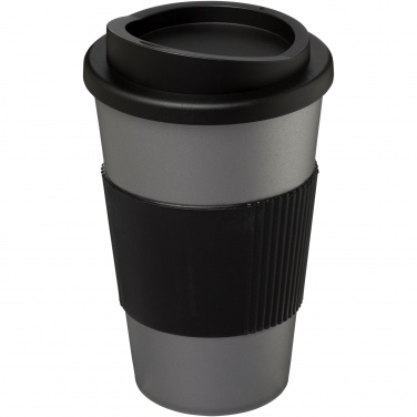 Logo trade ärikingitused foto: Americano® 350 ml silikoonist võruga kohvitops