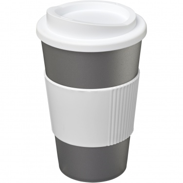 Logotrade ärikingituse foto: Americano® 350 ml silikoonist võruga kohvitops