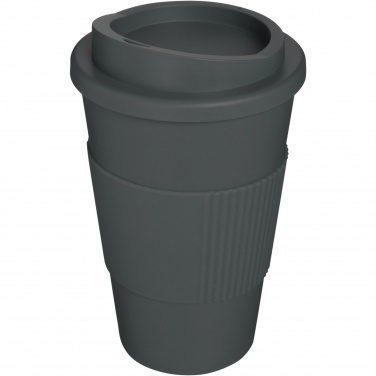 Logotrade reklaamtoote foto: Americano® 350 ml silikoonist võruga kohvitops