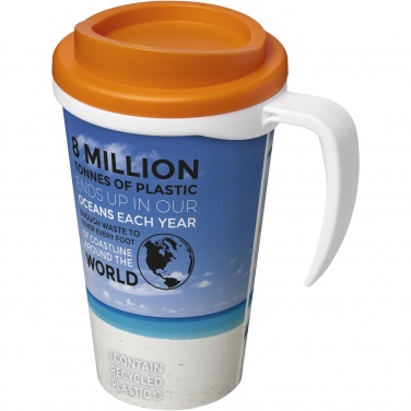 Logo trade reklaamkingitused foto: Brite-Americano® grande 350 ml termoskruus sangaga