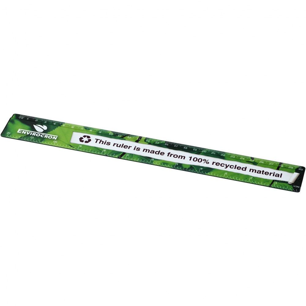 Logotrade firmakingitused pilt: Terran 30 cm joonlaud 100% taaskasutatud plastikust