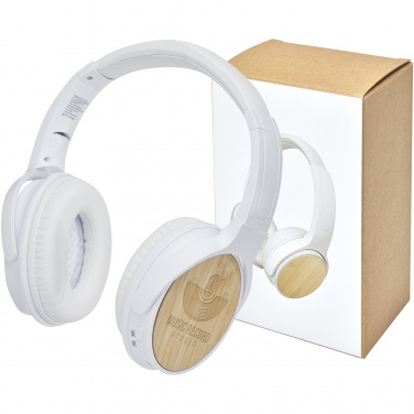 Logo trade ärikingi pilt: Athose bambusest Bluetooth® kõrvaklapid mikrofoniga