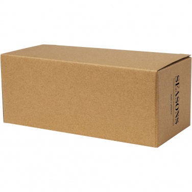 Logotrade ärikingituse foto: Manti 2-osaline 100 ml topeltseinaga klaasist tass bambusest alusega 
