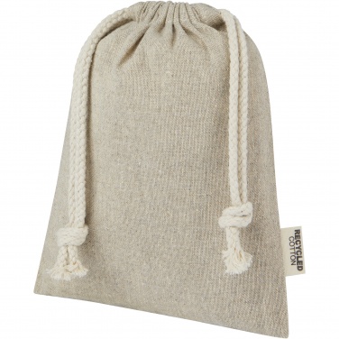 Logotrade ärikingid pilt: Pheebs 150 g/m² GRS taaskasutatud puuvillast kinkekott väike 0,5L