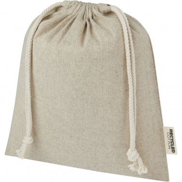Logotrade firmakingitused pilt: Pheebs 150 g/m² GRS taaskasutatud puuvillast kinkekott keskmine 1,5L