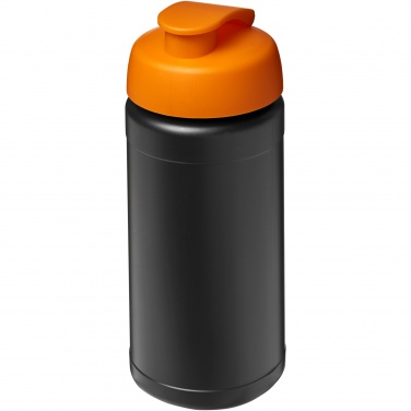 Logotrade meene foto: Baseline 500 ml ümbertöödeldud spordipudel koos keeratava kaanega