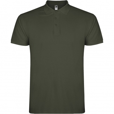 Logotrade ärikingid pilt: Star lühikeste varrukatega meeste polo