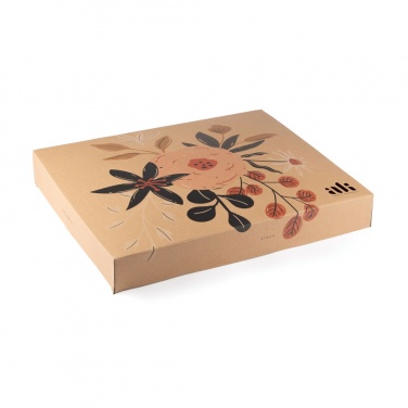 Logotrade meene foto: Vinga lambamustriga taaskasutatud materjalist pleed