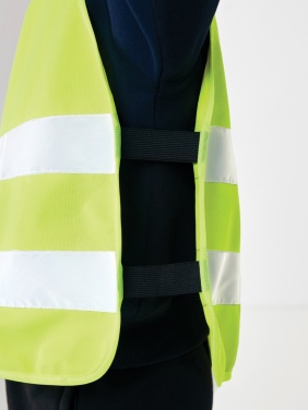 Logo trade reklaamkingitused foto: GRS taaskasutatud PET hästi nähtav turvavest 7-12 aastat