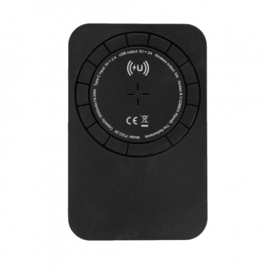 Logo trade reklaamtoote pilt: Magnetiline 5000 mAh 5W juhtmevaba akupank