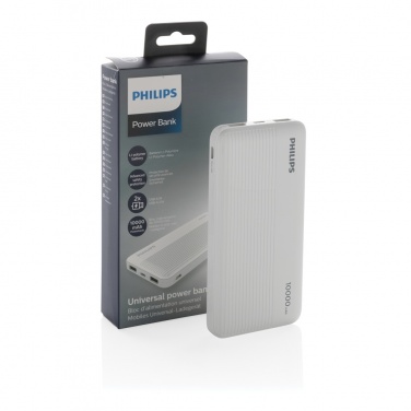 Logotrade reklaamtooted pilt: Philipsi 10 000 mAh õhuke akupank