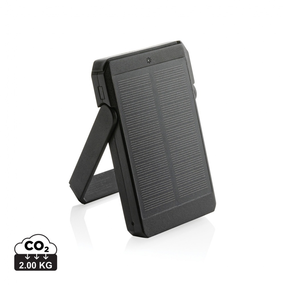 Logotrade ärikingituse foto: Skywave RCS rplast päikesepatarei 5000 mAh 10W juhtmevaba
