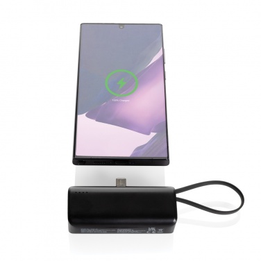 Logotrade meene foto: Powerlink RCS rplastic 3000 mah powerbank USB C pistik