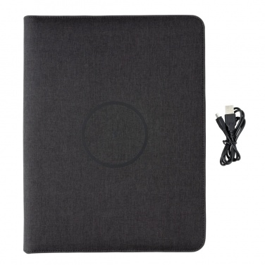 Logotrade firmakingitused pilt: Air 5W juhtmevaba laadimisega portfolio A4 koos 5000 mAh akupangaga